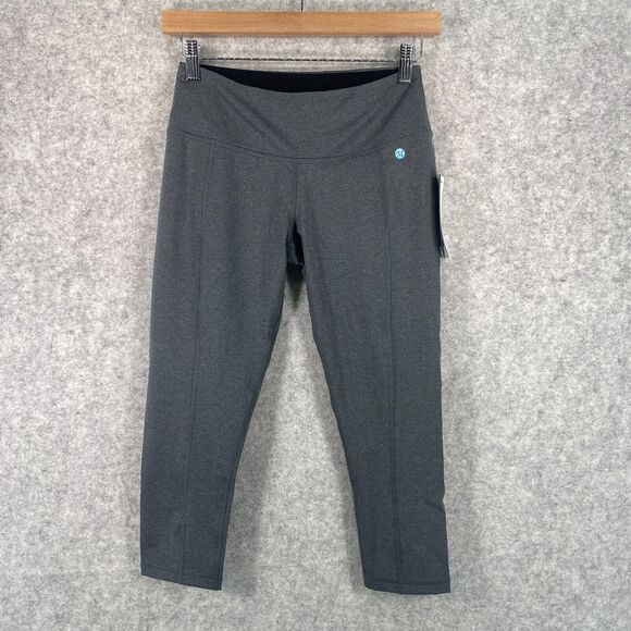 MiracleSuit Performance Blu Tec Capri Leggings Gray‎ Womens Small NWT - Picture 1 of 11